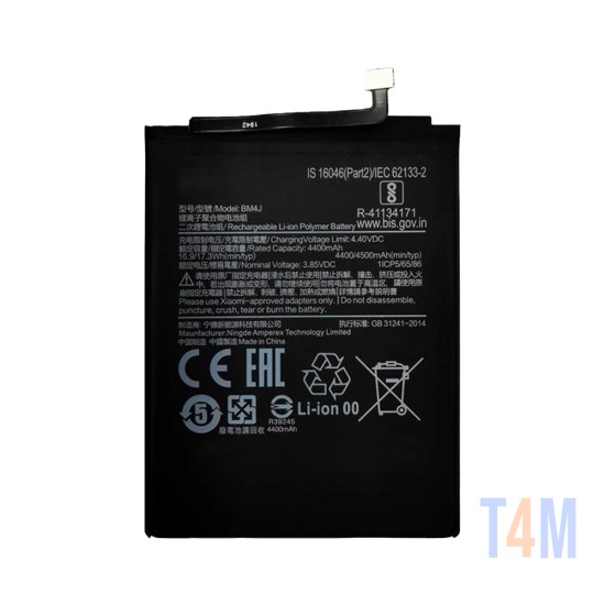 Bateria Xiaomi Redmi Note 8 Pro BM4J/M1906G7G 4400mAh